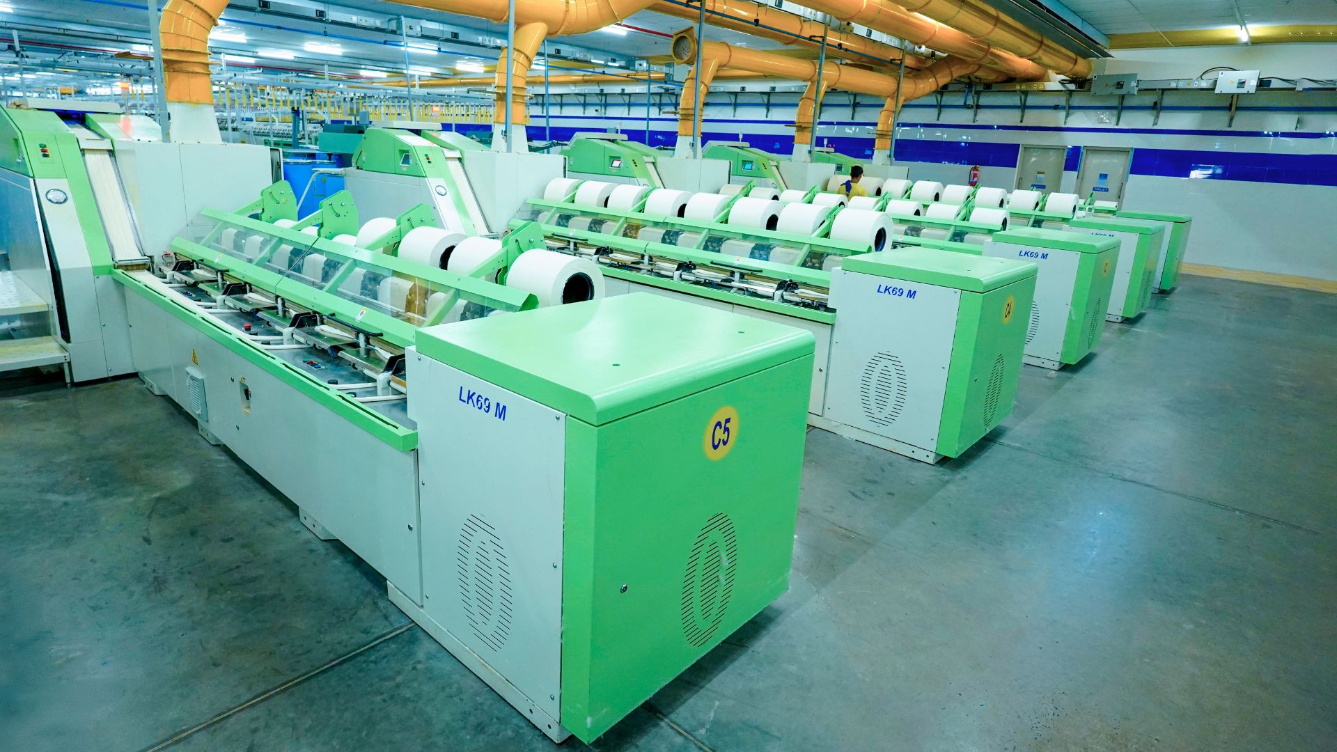 Mahadev Spinning Mills Infrastructure
