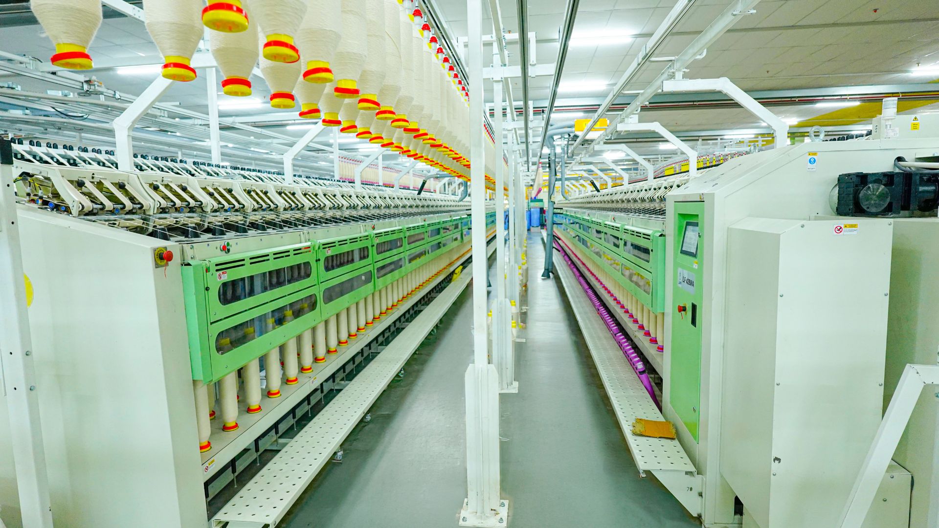 Mahadev Spinning Mills Infrastructure
