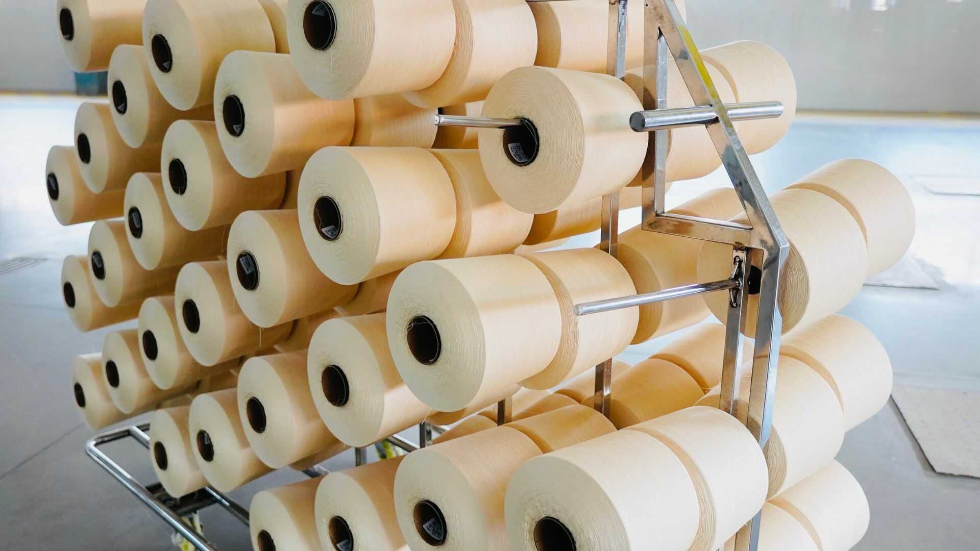 Mahadev Spinning Mills 100% Supima Cotton Compact Ring Spun Yarn from 40’s Ne to 60’s Ne​